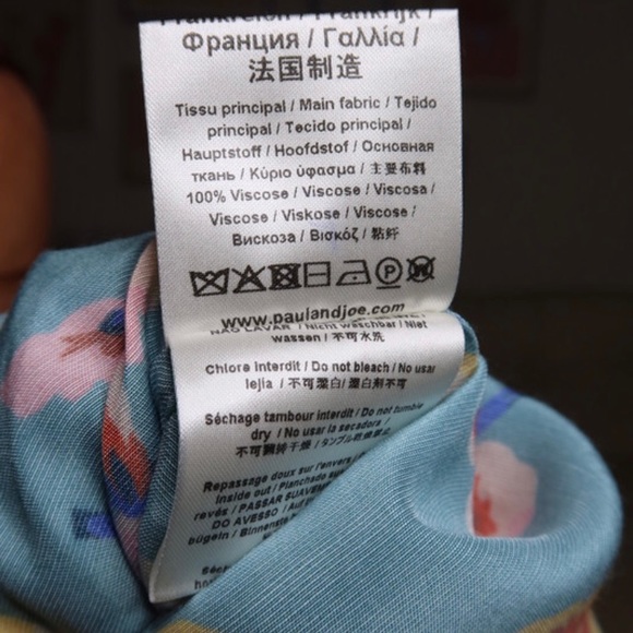 Paul & Joe Turquoise Floral Maxi with neck tie - Picture 9 of 13